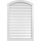 Ekena Millwork Arch Top Surface Mount PVC Gable Vent w/ 2"W x 2"P Brickmould Sill Frame, 26"W x 38"H GVPAR26X3803SN - alternate 1